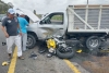 Muere motociclista al impactarse contra una camioneta en Aculco