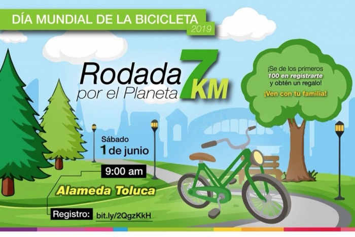 Invita Toluca a Rodada por el Planeta