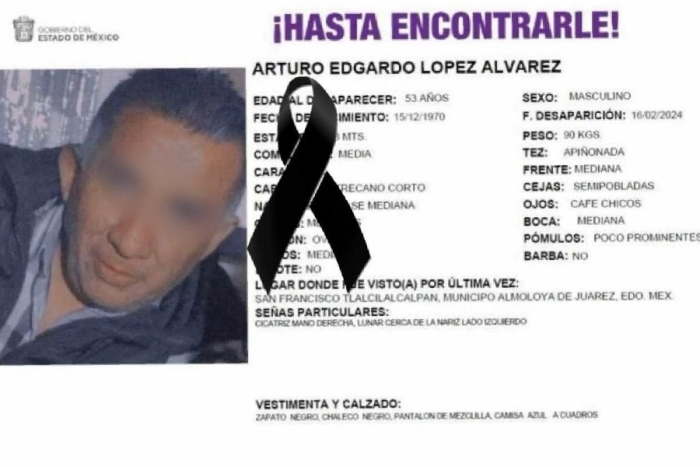 Desaparecido en Edomex 