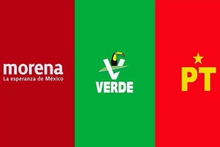 Morena, PT y PVEM participarán en coalición en 80 municipios del Edoméx