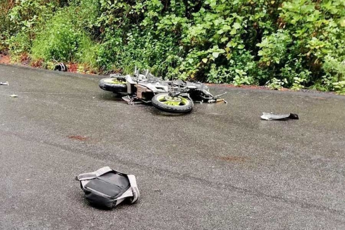 Fallece motociclista en la carretera La Puerta-Sultepec