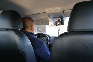 Instalan taxistas cámaras de videovigilancia dentro de unidades para disminuir inseguridad