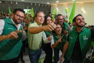 Manuel Velasco busca ser el candidato verde presidencial de la Cuarta Transformación