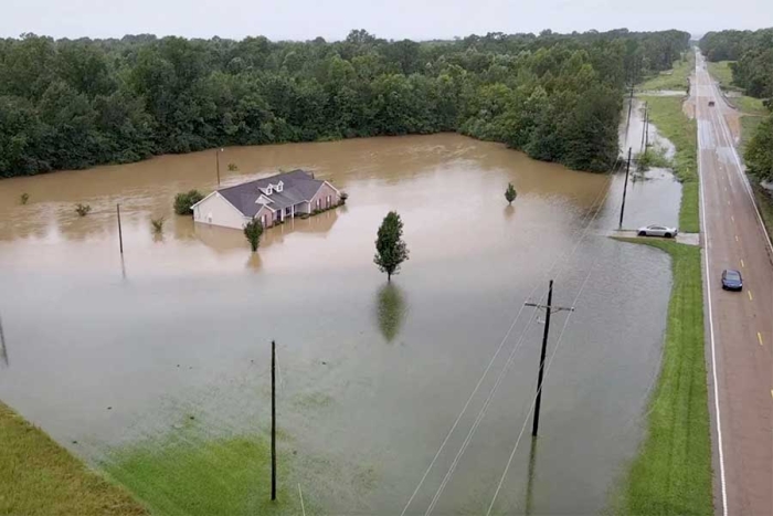 Capital de Mississippi sin agua potable por inéditas inundaciones