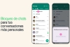 Chat Lock: Whatsapp añade bloqueos de conversaciones con huella o contraseña