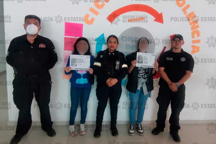 Localiza Secretaría de Seguridad a dos mujeres reportadas como desaparecidas