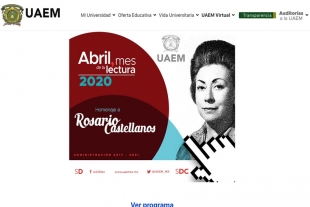 Vía electrónica, UAEM realizó liturgia literaria dedicada a Rosario Castellanos