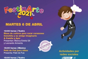 Alistan &quot;Festinarte 2021&quot;, festival dirigido a la comunidad infantil