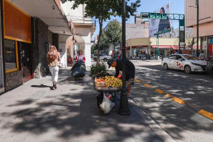 Comercio informal persite cerca del centro de Toluca