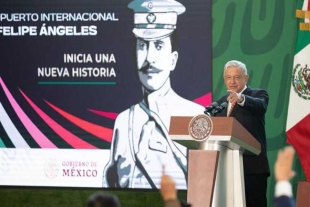 INE ordena a AMLO retirar ‘mañanera’ en el AIFA