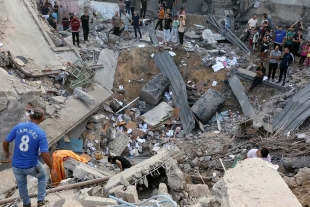 Israel bombardea la iglesia más antigua de Gaza: hay 18 muertos