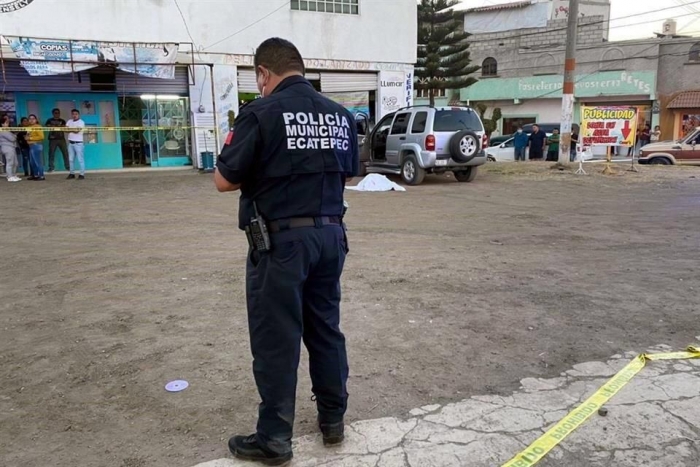 Ejecutan a hombre en Ecatepec