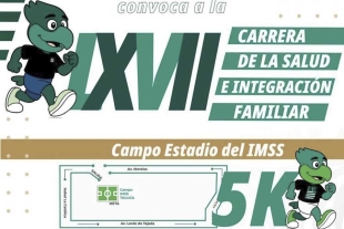 Con esta carrera, el IMSS Toluca refuerza su compromiso de promover hábitos saludables