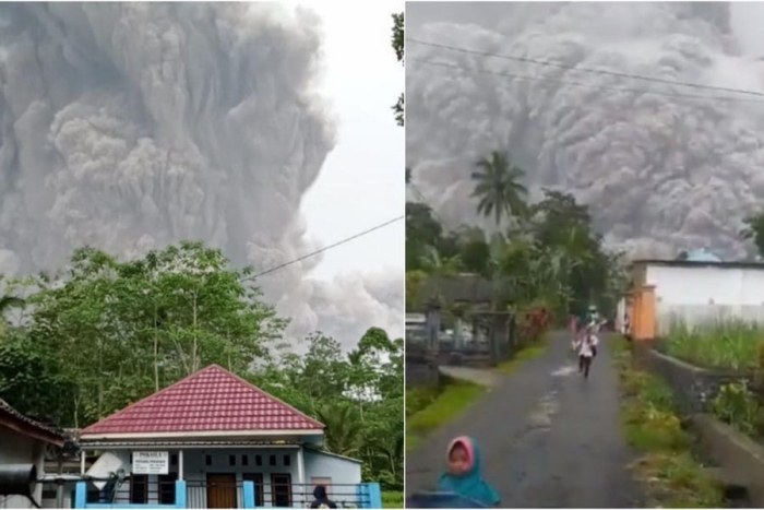 Erupción del volcán Semeru deja un muerto y provoca la evacuación de miles de personas