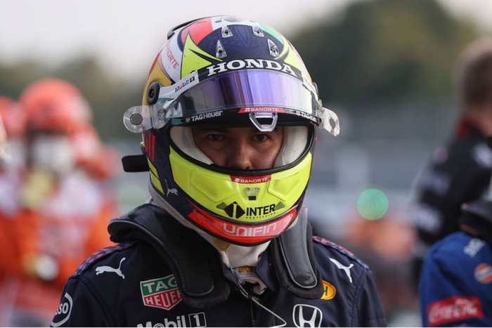 "Checo" Pérez critica sanción que lo sacó del podio del GP de Italia