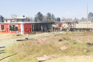Explota tanque de gas en vivienda de Jiquipilco; cinco personas lesionadas