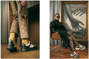 Gucci reinventa con elegancia 3 de sus sneakers más icónicos