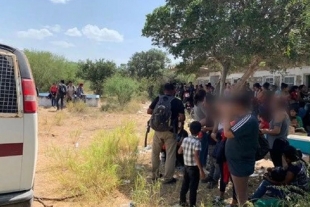 Rescatan a 162 migrantes centroamericanos en una bodega de Tamaulipas