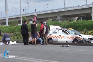 Fatal accidente en Las Torres, muere motociclista