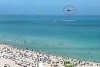 Helicóptero se estrella cerca de bañistas en Miami