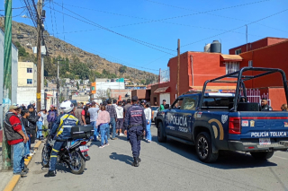 Atiende Dirección de Seguridad y Protección de Toluca incidente en Santiago Miltepec, mantiene vigilancia en el lugar