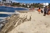 Extraño fenómeno marítimo sorprende en playas de Oaxaca