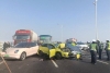 Niebla causa colisión en cadena de más de 200 coches en el centro de China