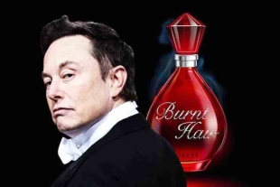 Elon Musk vende 30 mil perfumes con olor a cabello quemado en menos de una semana
