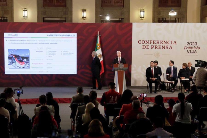 Alfredo del Mazo pondrá en marcha la primera etapa del tren interurbano México-Toluca