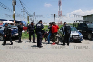 Realizan operativo contra robos de vehículos en zona oriente de Toluca