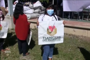 Anuncia AMLO Tianguis del Bienestar para sectores vulnerables