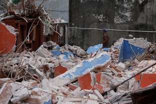 106 mil toneladas de escombros dejó sismo del 19S en ZMVM