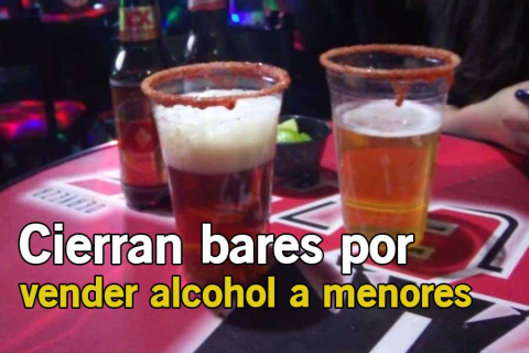 Durante la inspección, las autoridades detectaron venta de alcohol a menores de edad