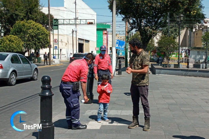 Toluqueños relajan las medidas de contención sanitaria en parques y jardines