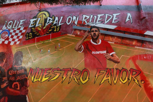 Aparecen más murales por el título 11 del Toluca en colonias de la capital