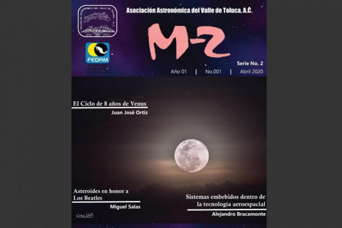 Asociación Astronómica del Valle de Toluca presentó revista M2 en la UAEM