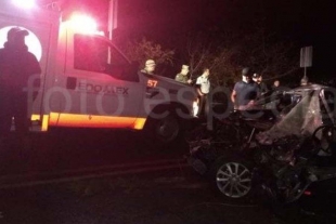 Mueren 4 elementos de la Marina en accidente automovilístico