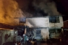 Se incendia casa en  San Cristóbal Tecolit