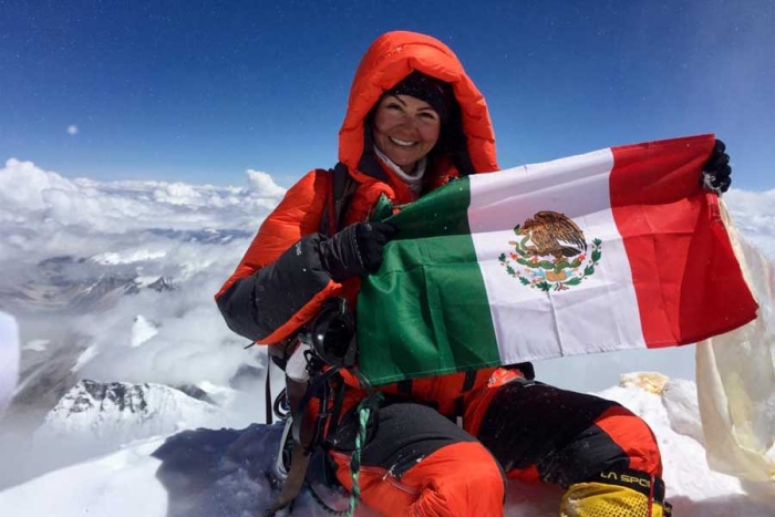 Viridiana Álvarez la mexicana que escaló las 5 montañas más altas del mundo