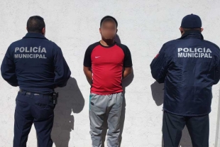 Detienen a sujeto tras asaltar un OXXO en Toluca
