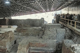 La Casa de las Águilas, en el Templo Mayor, reabre con un nuevo y reforzado techo