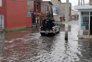 Lluvias dejan afectaciones en Rancho San Dimas de San Antonio La Isla