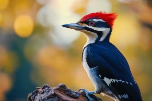Los pájaros carpinteros resultan capaces de golpear superficies hasta 20 veces por segundo