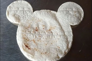 La tortilla Mickey Mouse es real y es mexicana