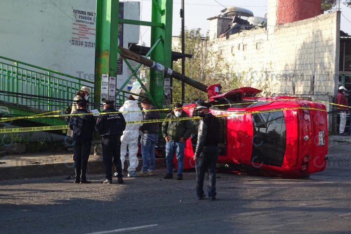 Un muerto en accidente sobre la vía José López Portillo