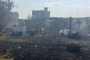 Personal de la Secretaría de la Defensa Nacional resguardó la zona de San Antonio Xahuento