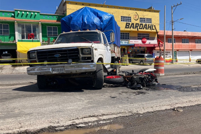 Muere motociclista en la Toluca-Temascaltepec