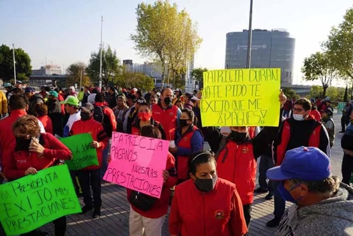 Se intensifican protestas en Naucalpan durante informe de Patricia Durán