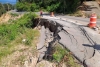 Se desgaja carretera en Coatepec Harinas, no hay lesionados