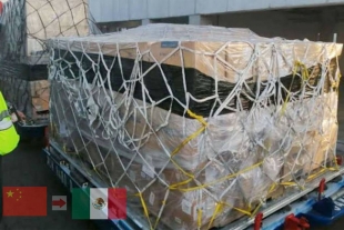 China dona a México kits de pruebas para Covid-19